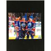 Image 1 : MCDAVID,DRAISAITL AND NURSE SIGNED 8X10 PHOTO GCG COA