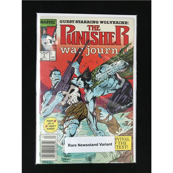 MARVEL COMICS NO.7 THE PUNISHER WAR JOURNAL