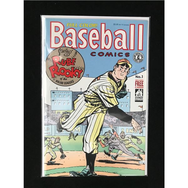 KITCHEN SINK COMIX NO.1 BASEBALL COMICS STARRING RUBE ROOKY
