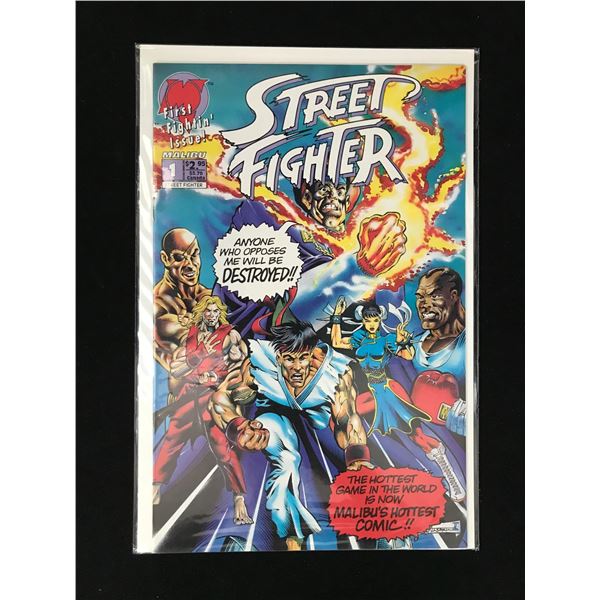 MALIBU COMICS NO.1 STREET FIGHTER