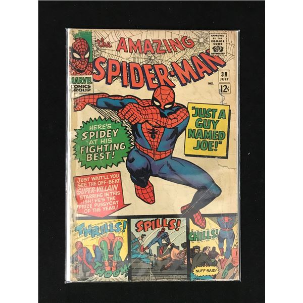 MARVEL COMICS NO.38 THE AMAZING SPIDERMAN
