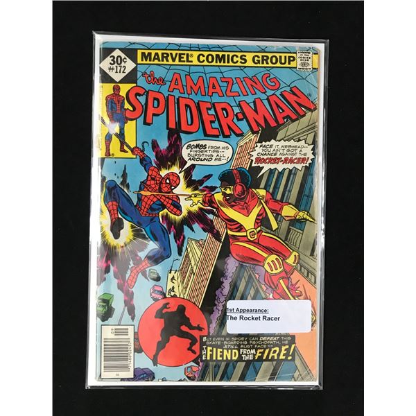 MARVEL COMICS NO.172 THE AMAZING SPIDERMAN (1ST APP THE ROCKET RACER)