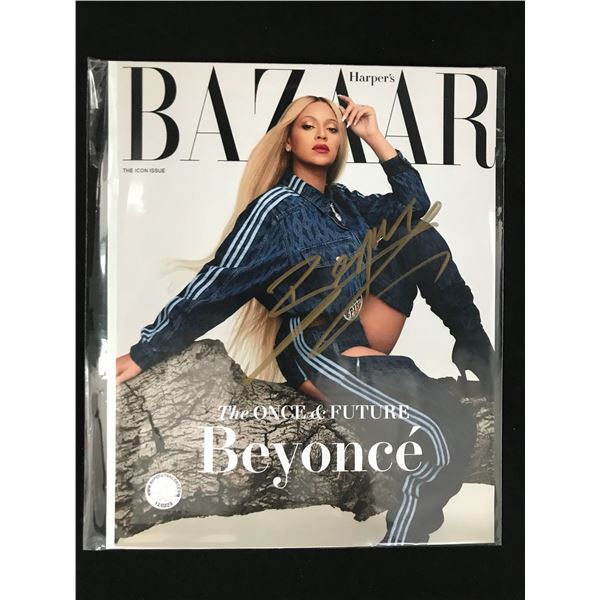 BEYONCE SIGNED 8X10 PHOTO SUPER STAR COA