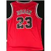 Image 1 : MICHAEL JORDAN SIGNED MITCHELL AND NESS BASKETBALL JERSEY WITH FINALS PATCH (UPPER DECK COA)