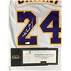 Image 2 : KOBE BRYANT SIGNED L.A LAKERS MITCHELL AND NESS JERSEY (PANINI COA)