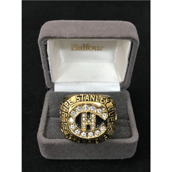 PATRICK ROY 1993 MONTREAL CANADIANS REPLICA RING