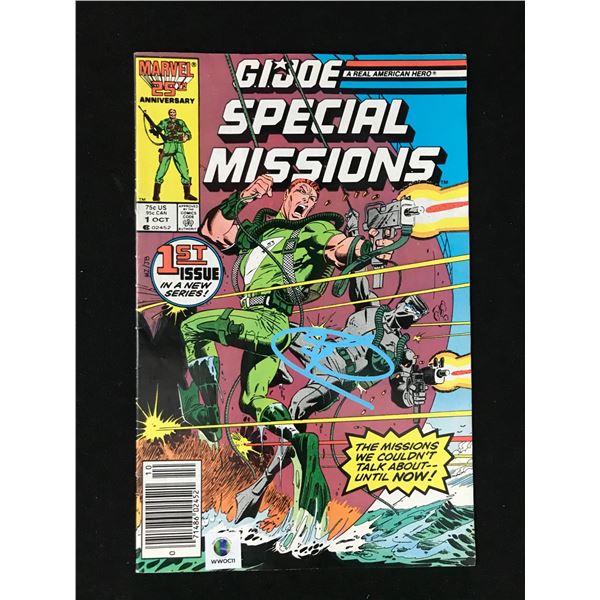 RAY PARK SIGNED MARVEL COMICS NO.1 G.I. JOE (WWOC COA)
