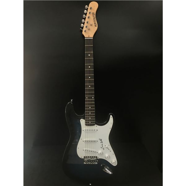 LONNIE BELL SIGNED HUNTINGTON ELECTRIC GUITAR (JSA COA)
