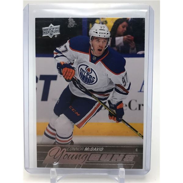 2015 UPPER DECK CONNOR MCDAVID YOUNG GUNS ROOKIE CARD