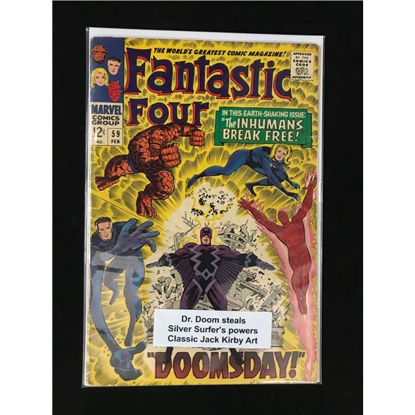MARVEL COMICS NO.59 FANTASTIC FOUR