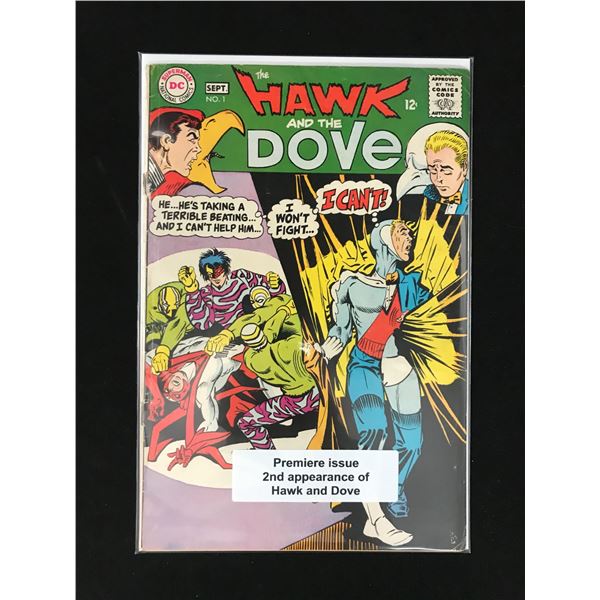 DC COMICS NO.1 HAWK AND THE DOVE (2ND APP OF HAWK AND THE DOVE