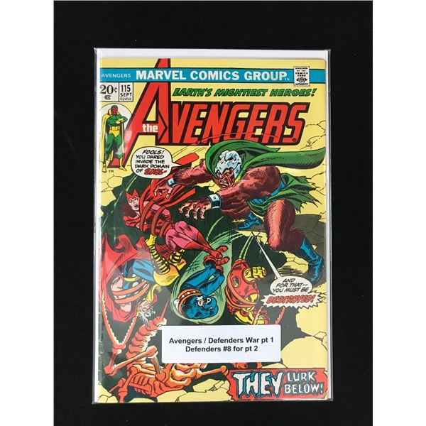 MARVEL COMICS NO.115 THE AVENGERS