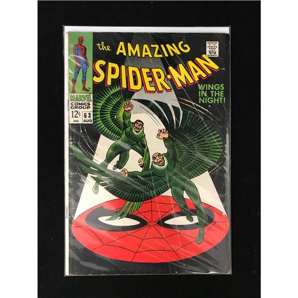 MARVEL COMICS NO.63 THE AMAZING SPIDERMAN