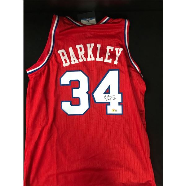 CHARLES BARKLEY SIGNED JERSEY BECKETT COA