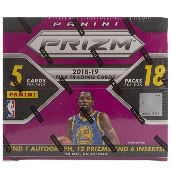 SEALED 2018-19 PANINI PRIZM FASTBREAK BASKETBALL BOX