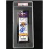 Image 1 : SHAQUILLE ONEAL SIGNED 2000 NBA FINALS TICKET (PSA AUTHENTIC)