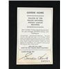 Image 2 : GORDIE HOWE SIGNED VINTAGE TRADING CARD