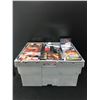 Image 1 : LARGE BIN OF DVDS (POPULAR TITLES)