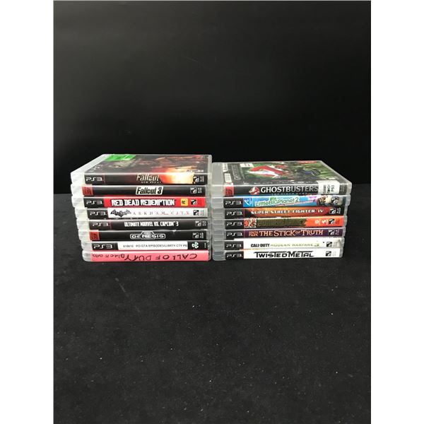 PLAY STATION 3 VIDEO GAME LOT