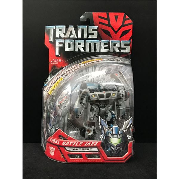 MINT ON CARD TRANSFORMERS FINAL BATTLE JAZZ AUTOBOT