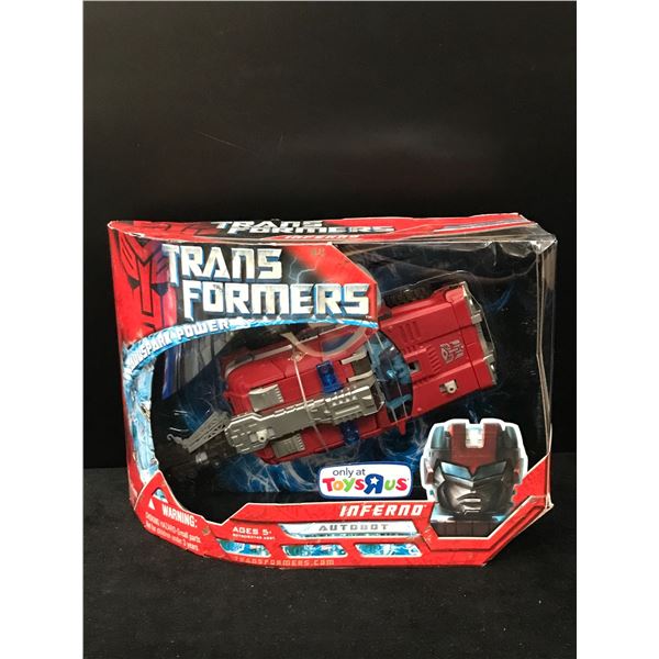 MINT ON CARD TRANSFORMERS INFERNO