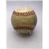 Image 1 : NY YANKEE GREATS (DIMAGGIO,MARIS,BERRA,,,) SIGNED BASEBALL (PSA LOA)
