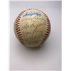 Image 5 : NY YANKEE GREATS (DIMAGGIO,MARIS,BERRA,,,) SIGNED BASEBALL (PSA LOA)