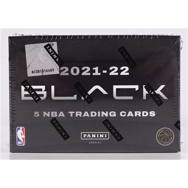 SEALED 2021-22 PANINI BLACK BASKETBALL