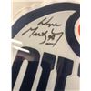Image 2 : WAYNE GRETZKY SIGNED AND CUSTOM FRAMED EDMONTON OILERS JERSEY /499 (UPPER DECK COA)