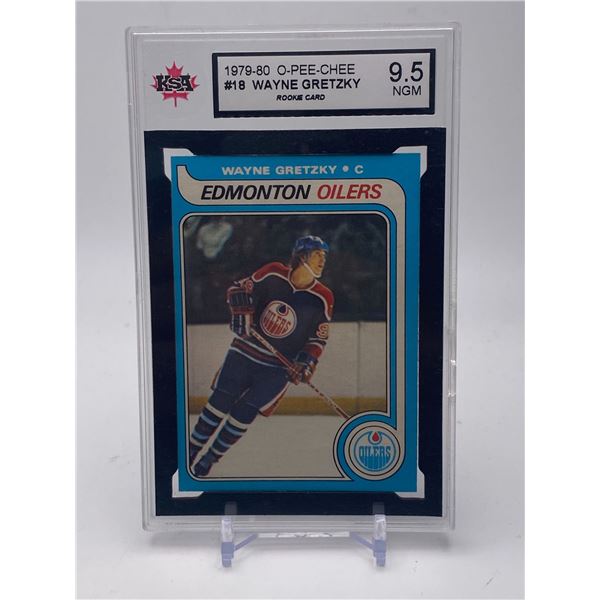 1979-80 O PEE CHEE WAYNE GRETZKY ROOKIE CARD (KSA 9.5)