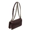 Image 3 : Chanel Dark Purple Embossed Calfskin Boy Medium Flap Bag