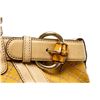 Image 8 : Gucci Yellow Bambus Gelb Diamante Handbag
