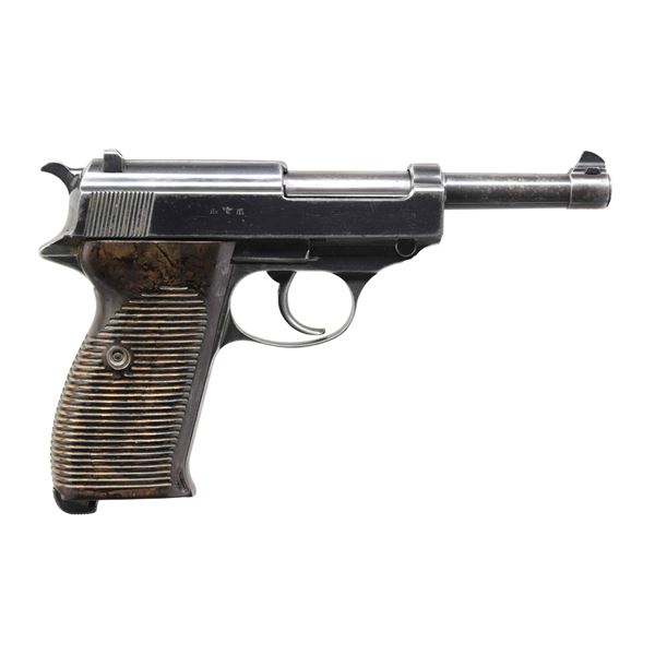 BRIGHT POLISH WALTHER P38 AC41 PISTOL.