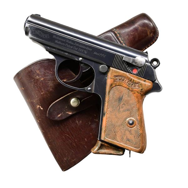 PREWAR WALTHER PPK SEMI AUTO PISTOL.