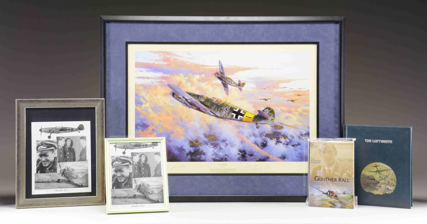 WWII GERMAN LUFTWAFFE ACE GUNTHER RALL MEMORABILIA - Poulin Auctions