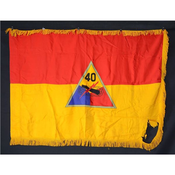 40th ARMOR DIVISION FLAG.