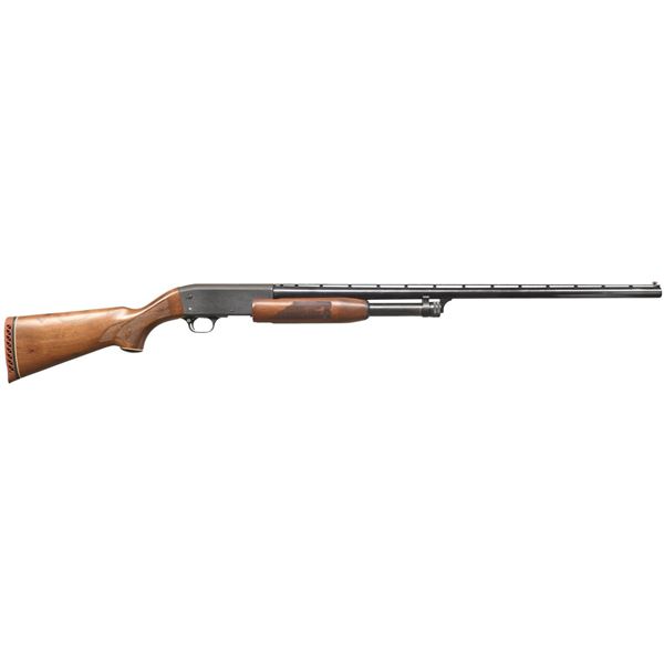 ITHACA 37 FEATHERLIGHT PUMP SHOTGUN.