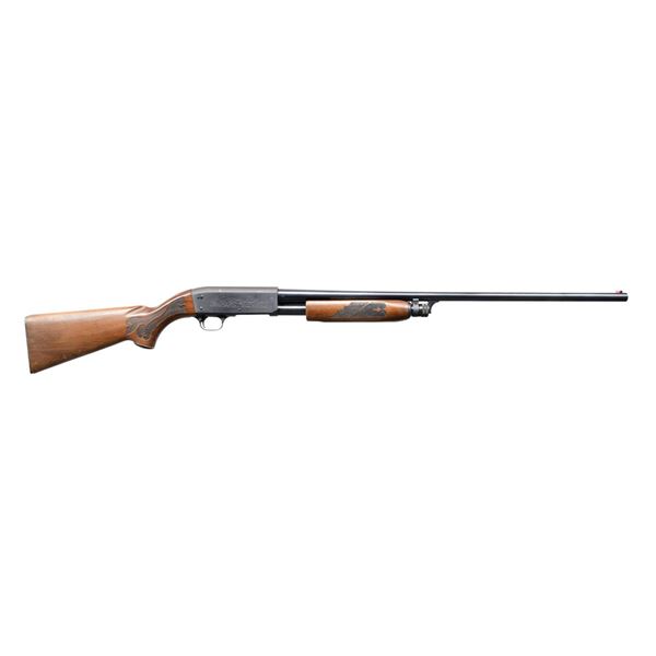 ITHACA 37 FEATHERLIGHT PUMP SHOTGUN.