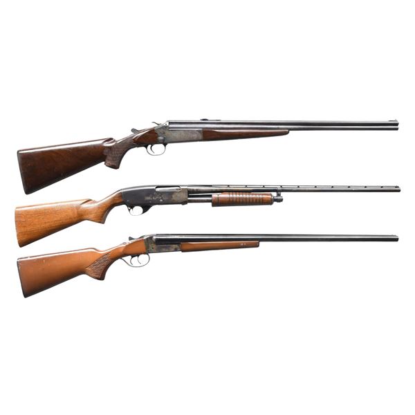 LOT OF 3 ASSORTED SPORTING LONG GUNS.