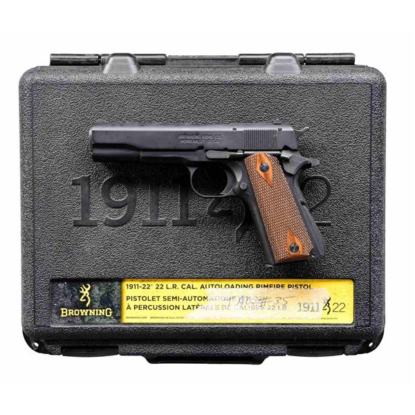 BROWNING 1911-22 SEMI AUTO PISTOL.