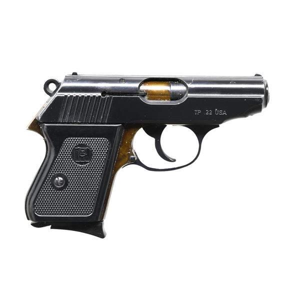 IVER JOHNSON TP22 SEMI AUTO PISTOL.