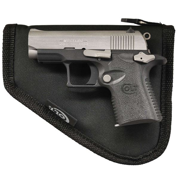 COLT MUSTANG SEMI AUTO PISTOL.