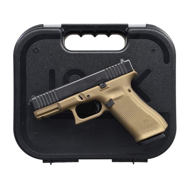 GLOCK 45 SEMI AUTO PISTOL.