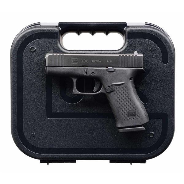 GLOCK 43X SEMI AUTO PISTOL.