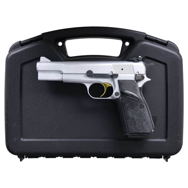 BROWNING HI POWER SEMI AUTO PISTOL.