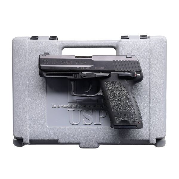 H&K USP COMPACT SEMI AUTO PISTOL.