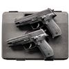 Image 2 : CONSECUTIVE PAIR OF SIG P226 SEMI AUTO PISTOLS.