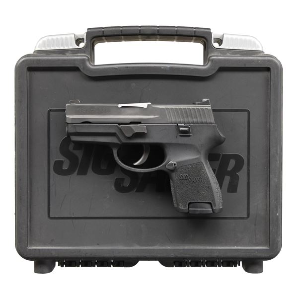 SIG SAUER P250SC SEMI AUTO PISTOL.