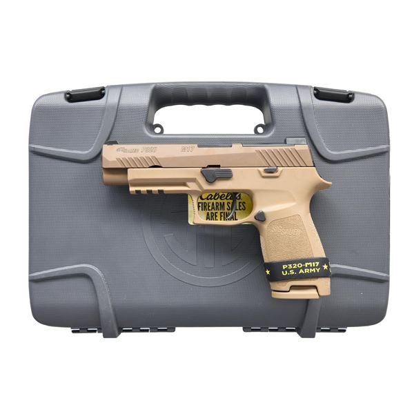 SIG SAUER P320-M17 SEMI AUTO PISTOL.
