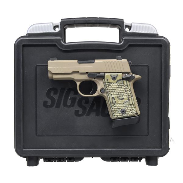 SIG SAUER P938 SEMI AUTO PISTOL.